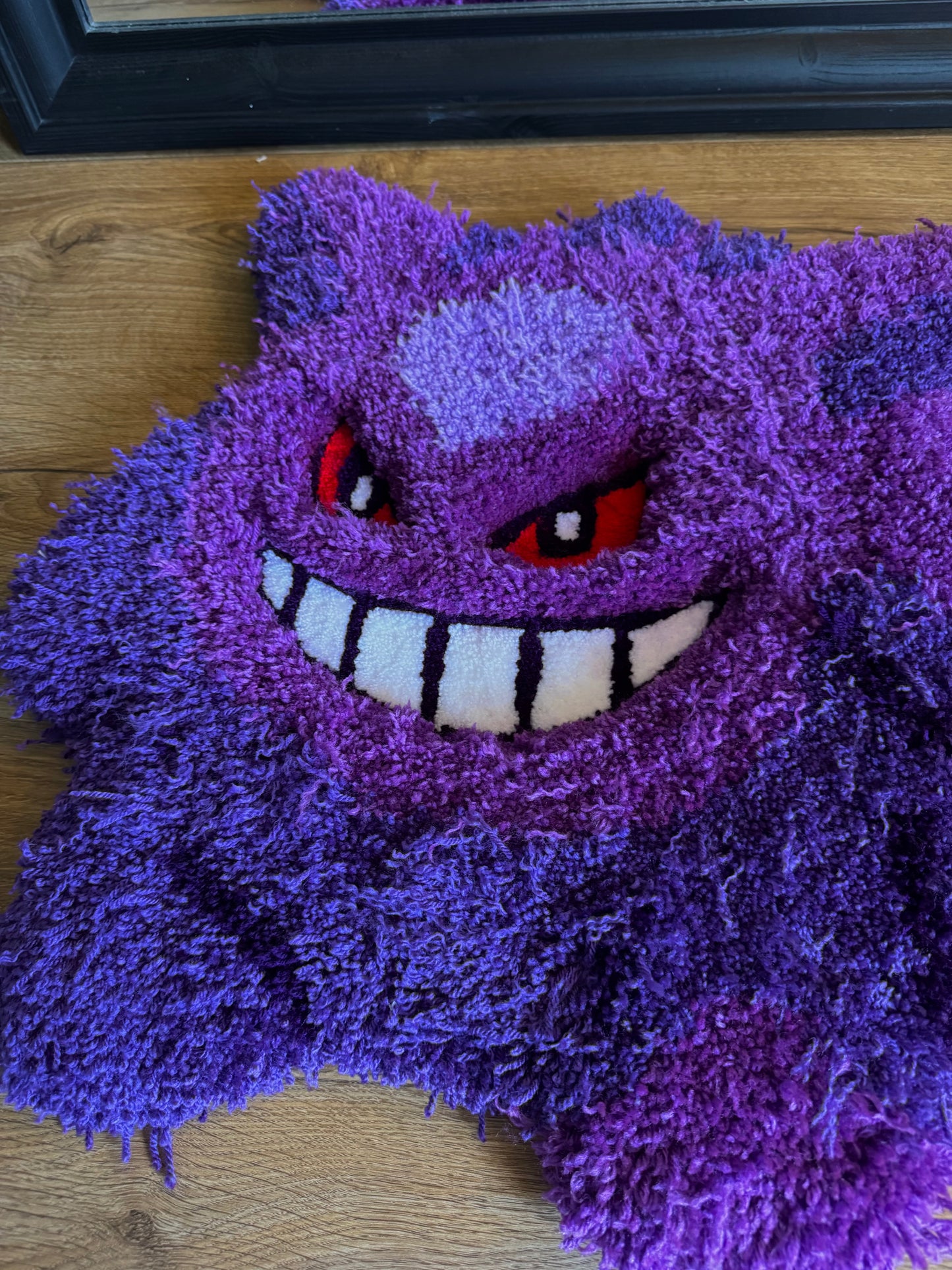 Fluffy Gengar Pokémon Rug