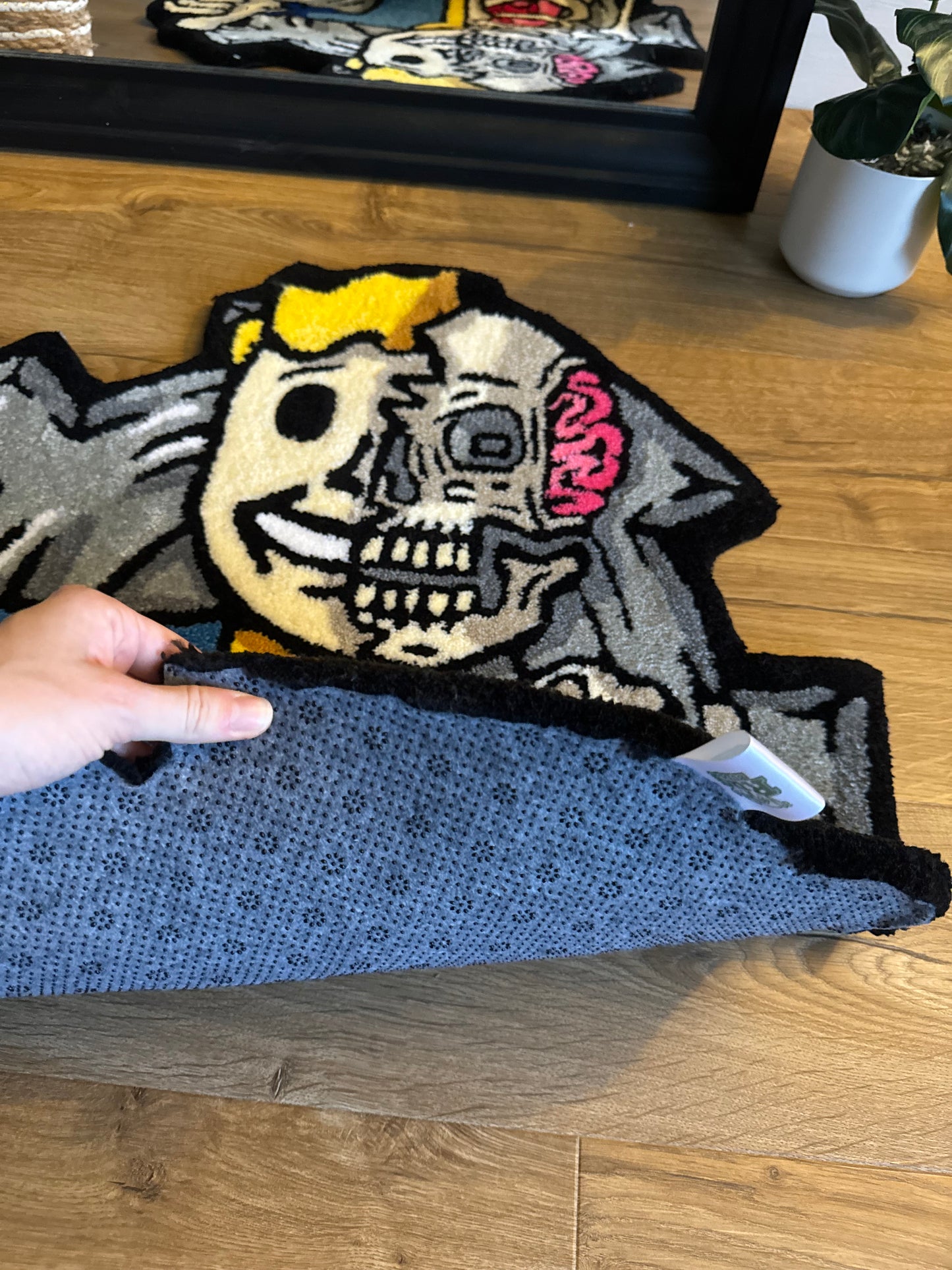 Fallout Vault Boy Skeleton Rug