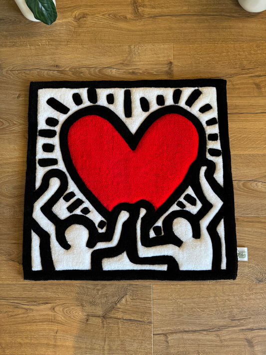 Keith Haring Art Work Rug
