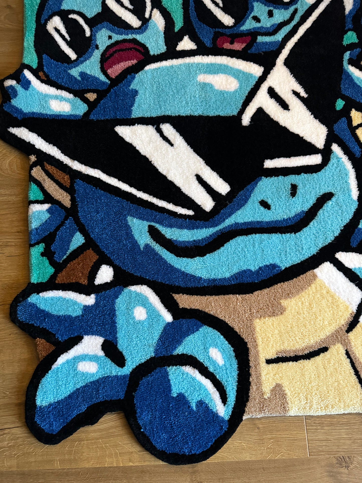 Squirtle's with Sunglasses Rug