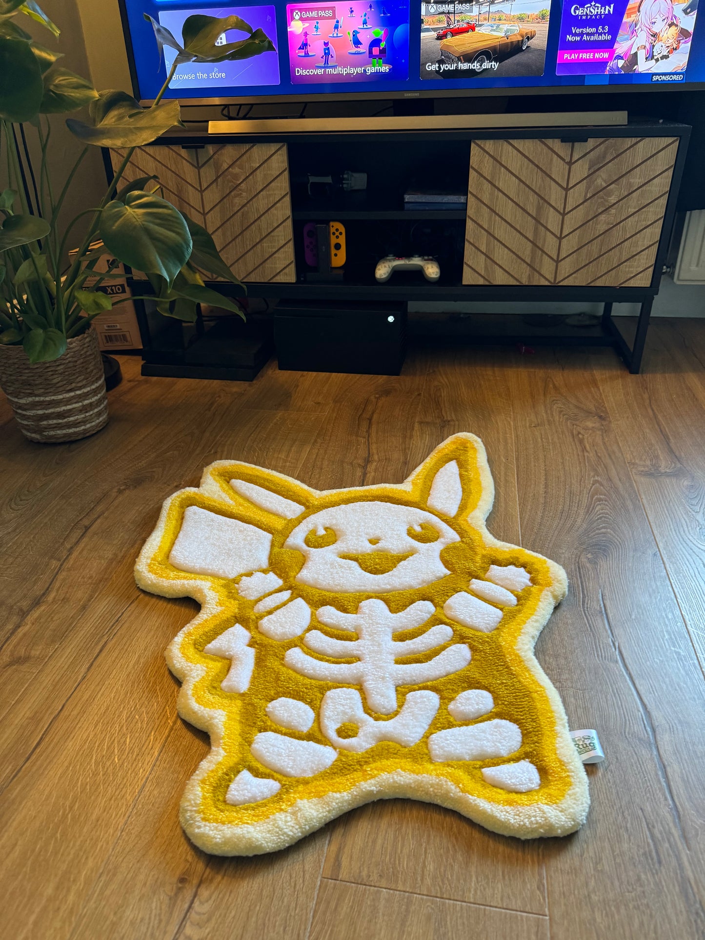 Pikachu Tufted Rug