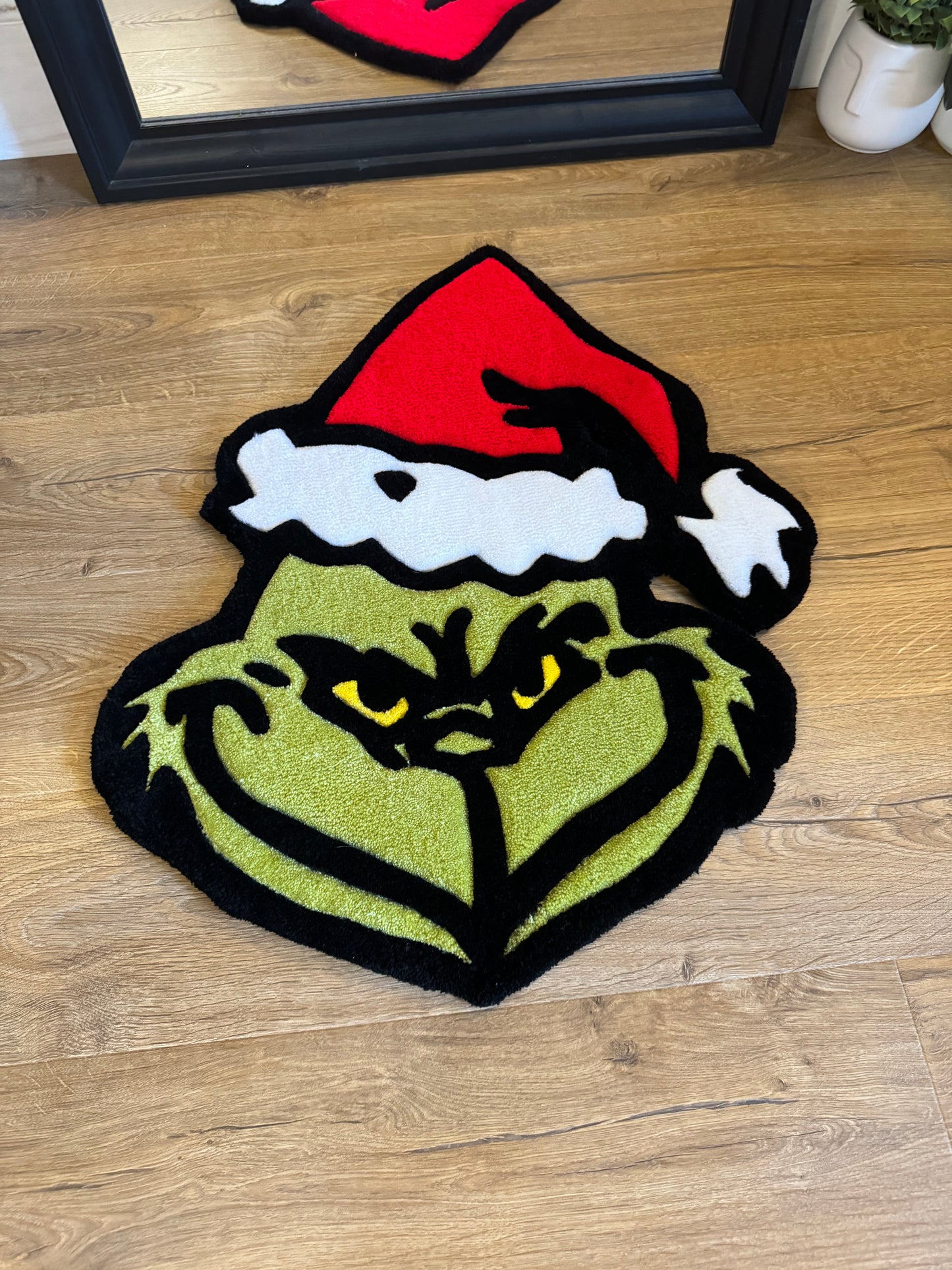 Christmas Grinch Tufted Rug