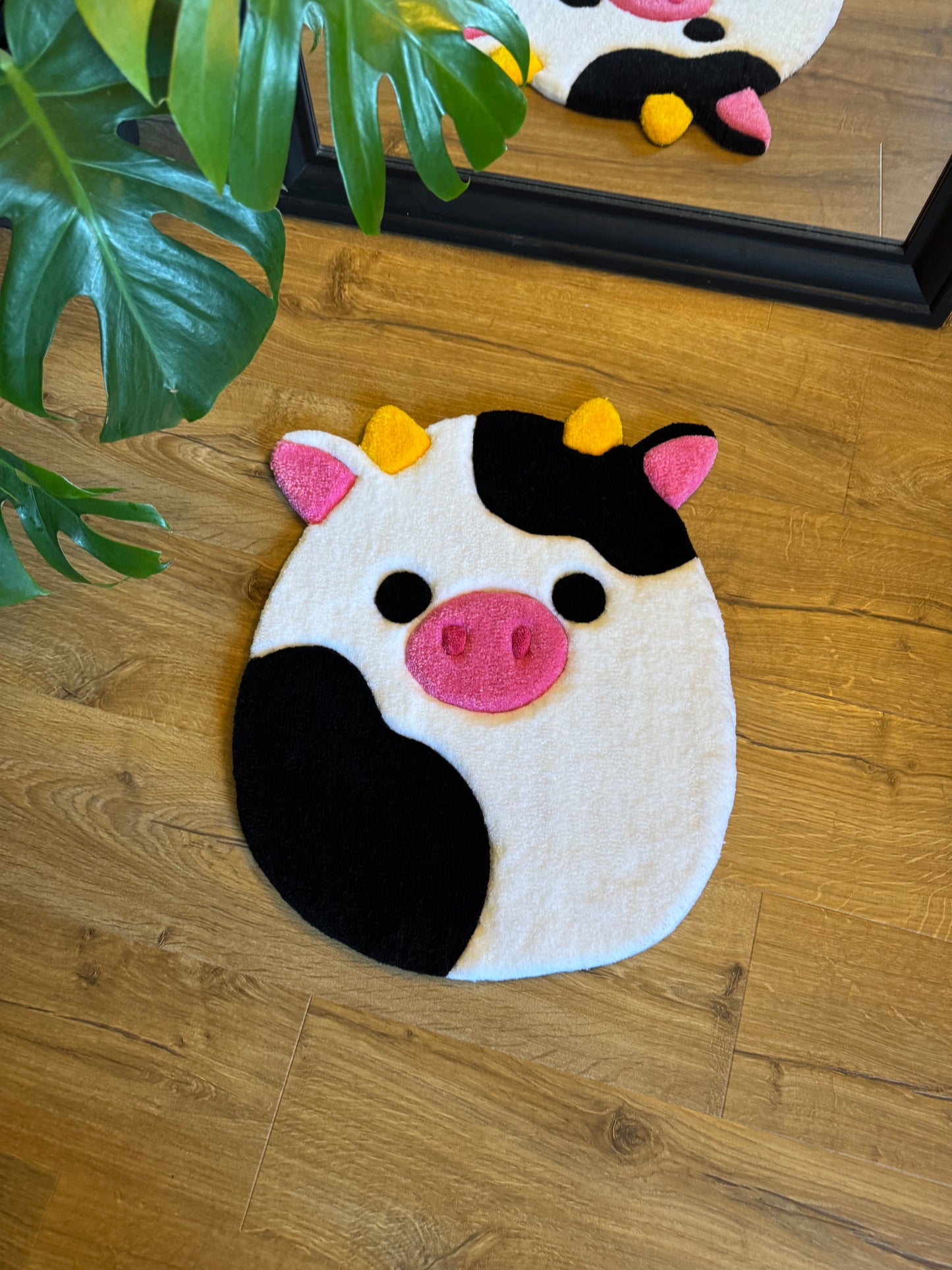 Squishmallows cow rug