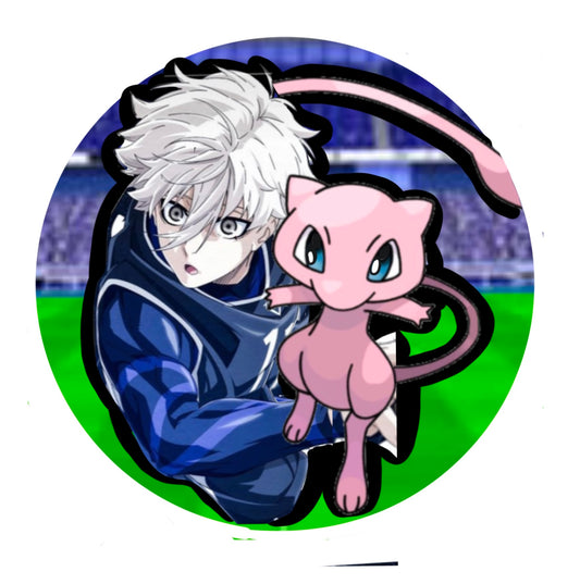 Mew x Blue Lock Rug