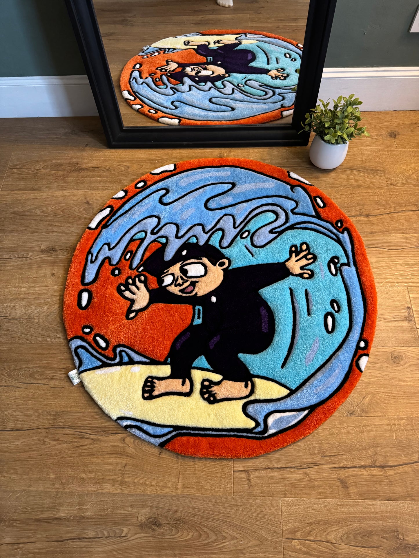 Surf Album Cover Rug