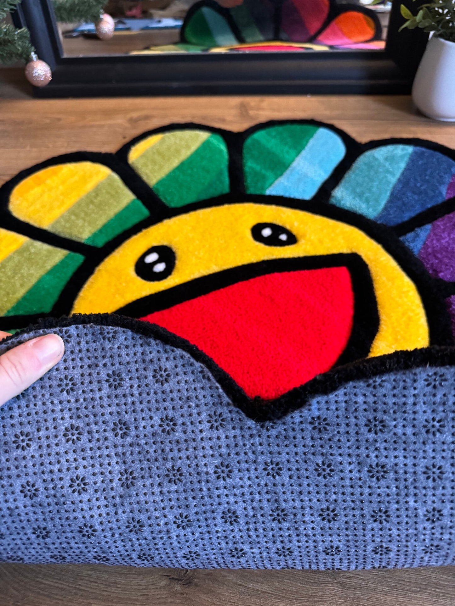 Takashi Murakami Rainbow Rug