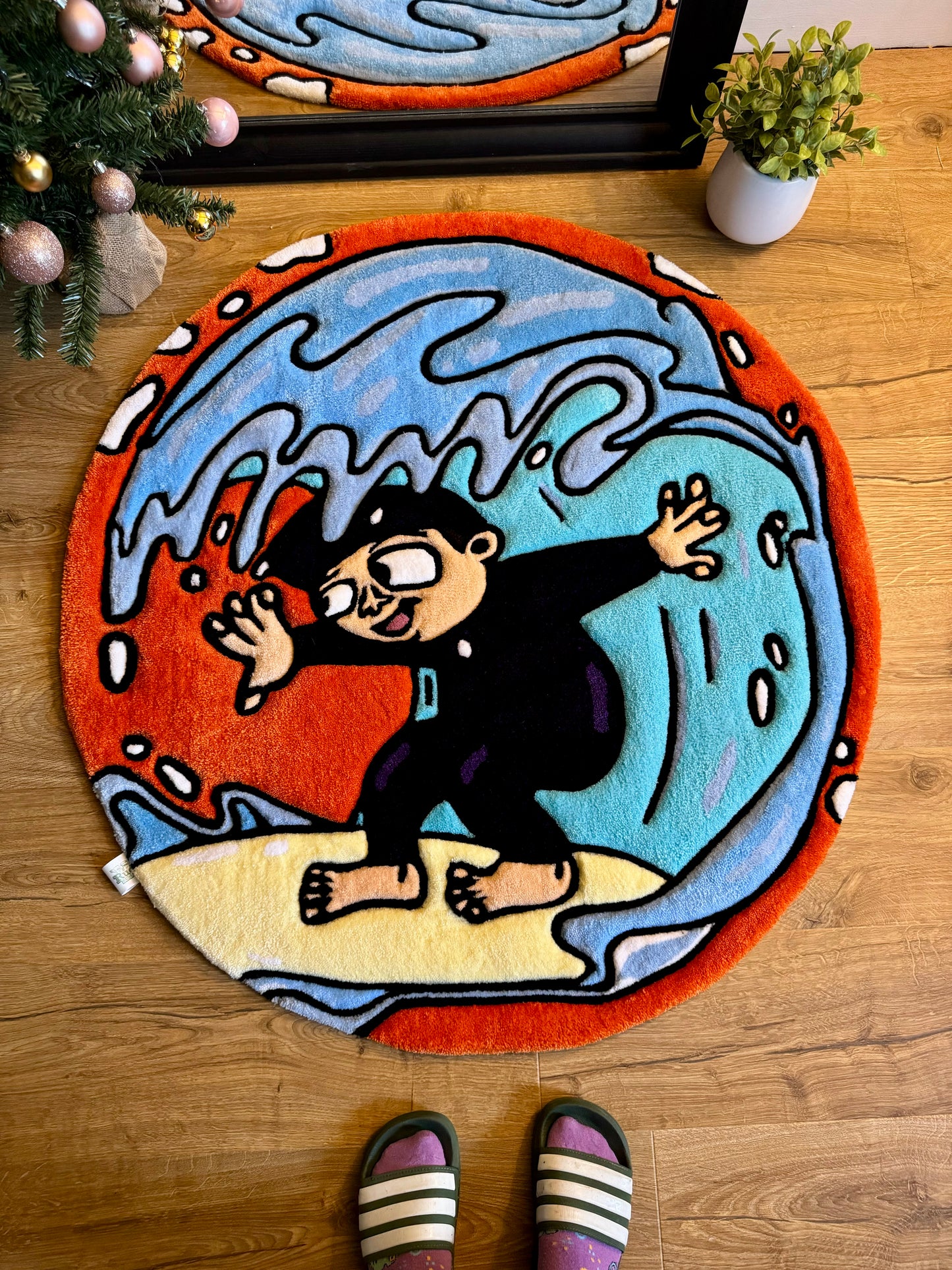 Surf Album Cover Rug