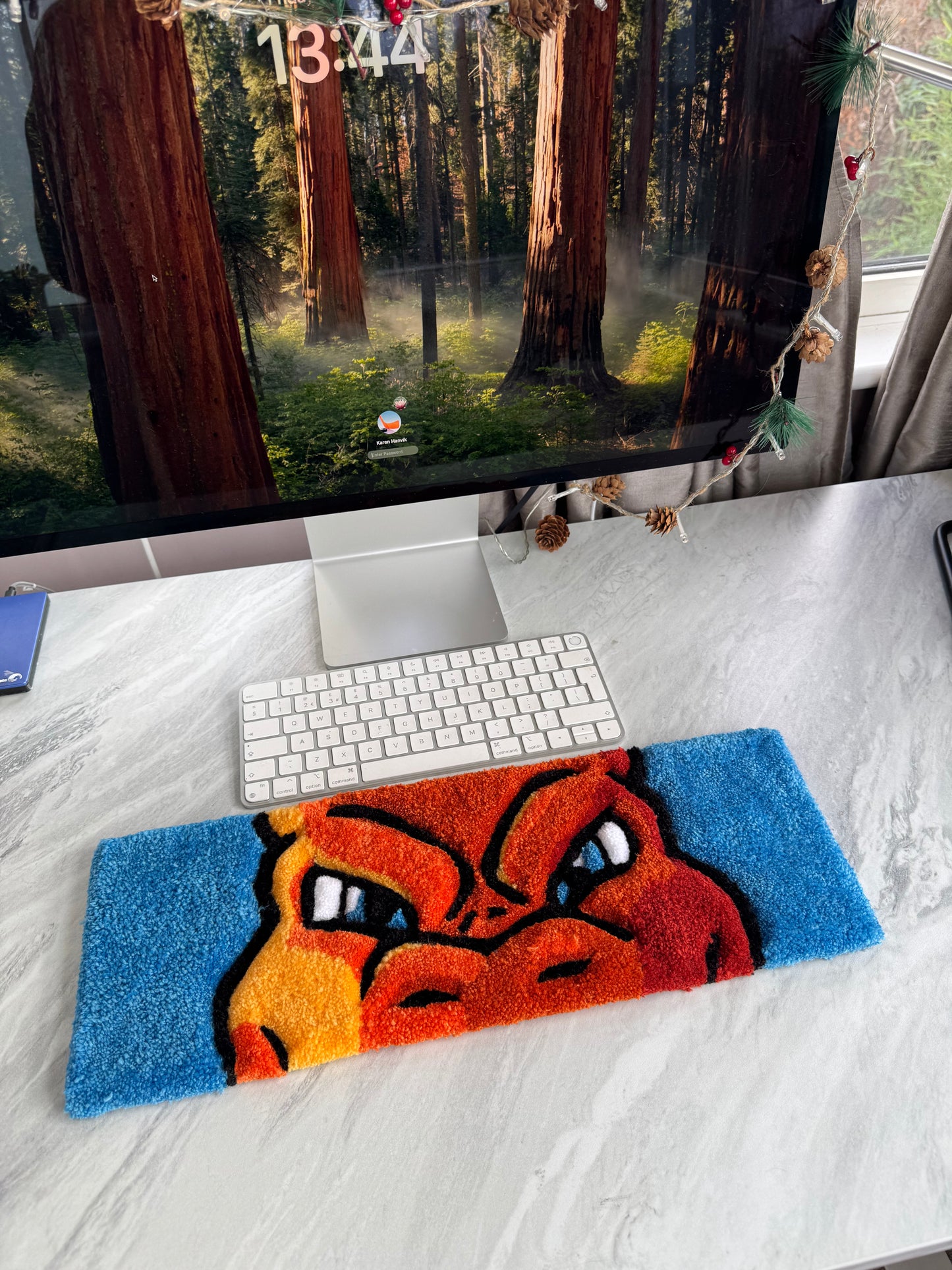 Charizard Keyboard Rug
