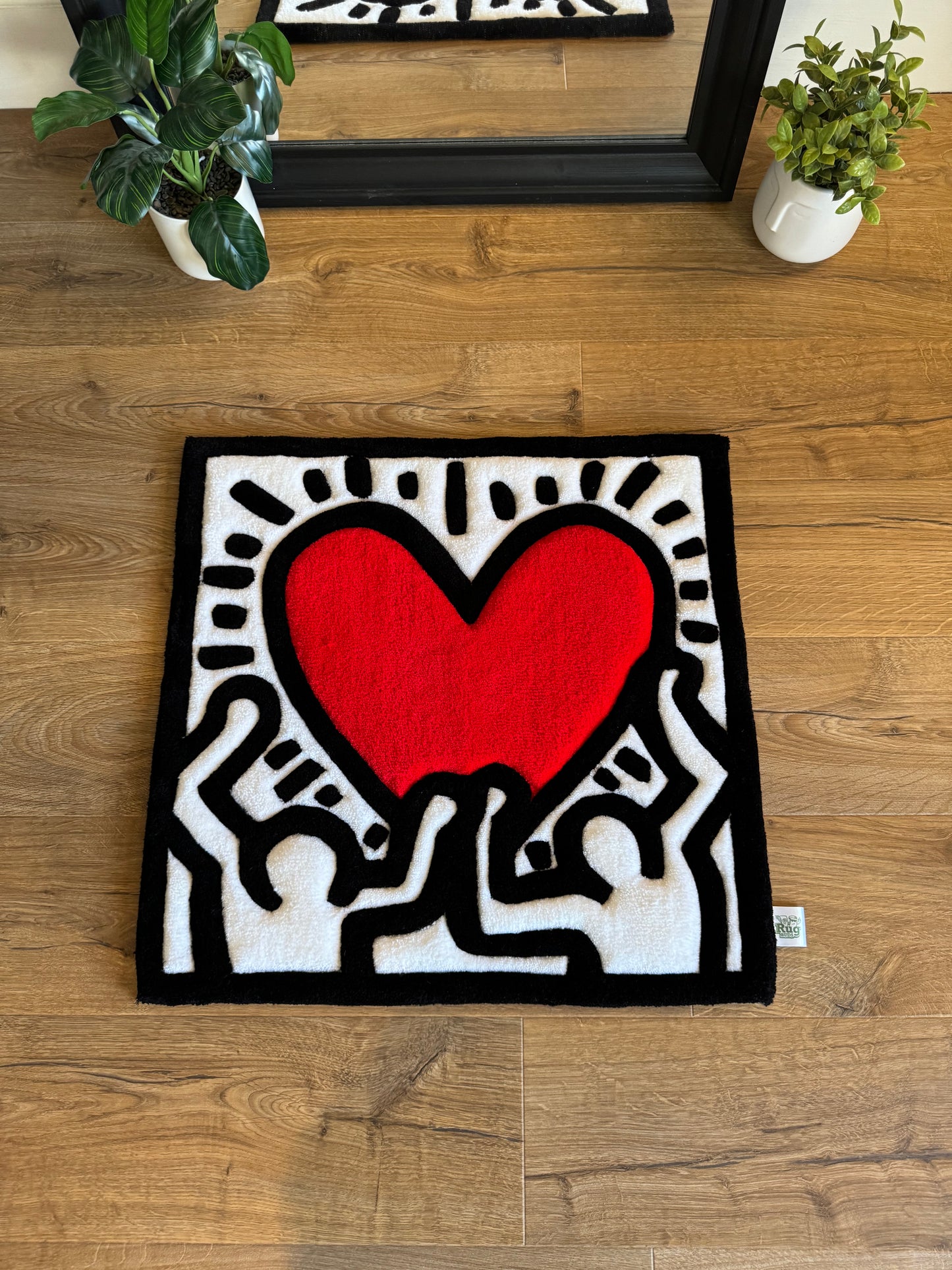 Keith Haring Art Work Rug