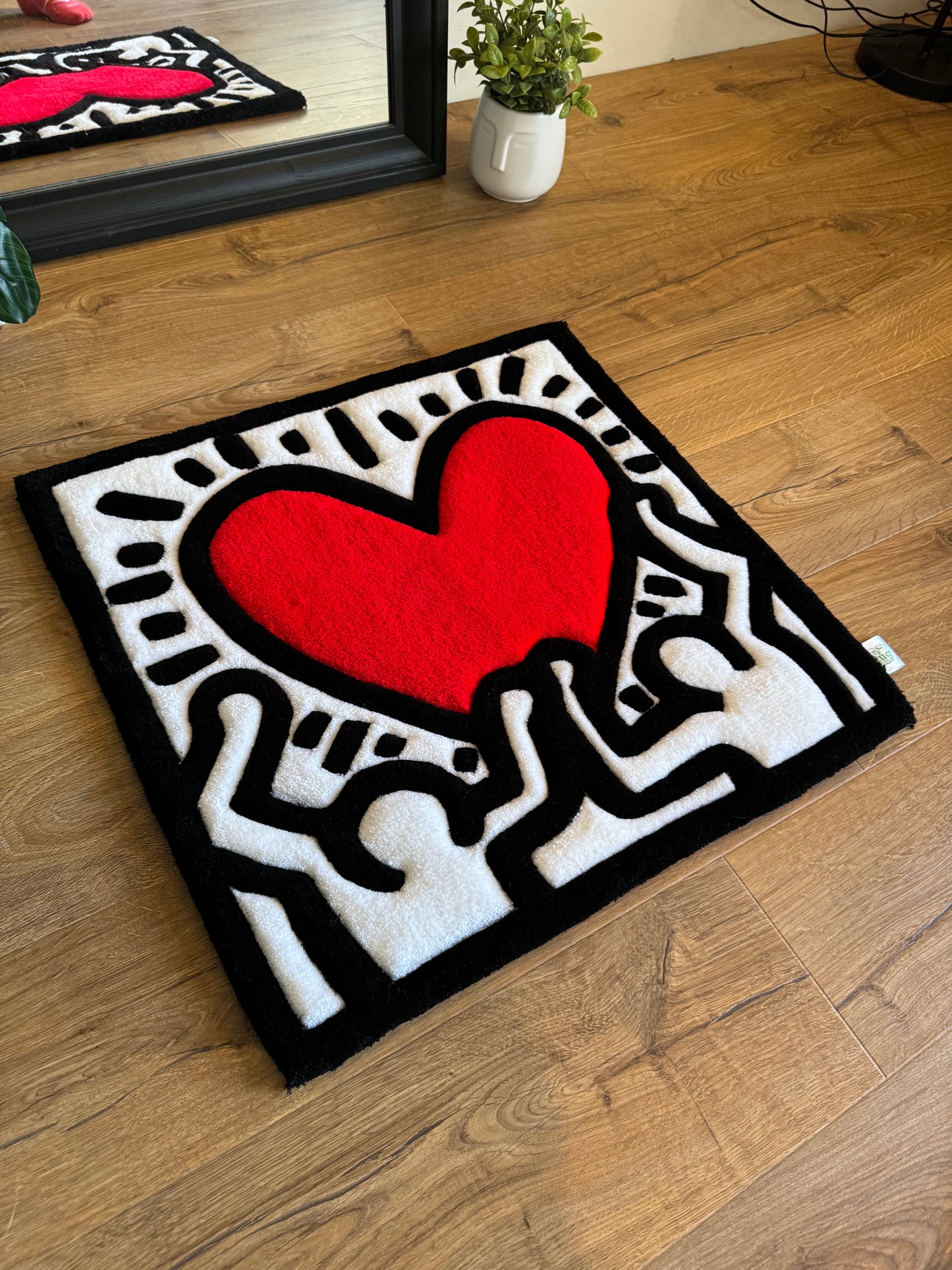 Keith Haring Art Work Rug